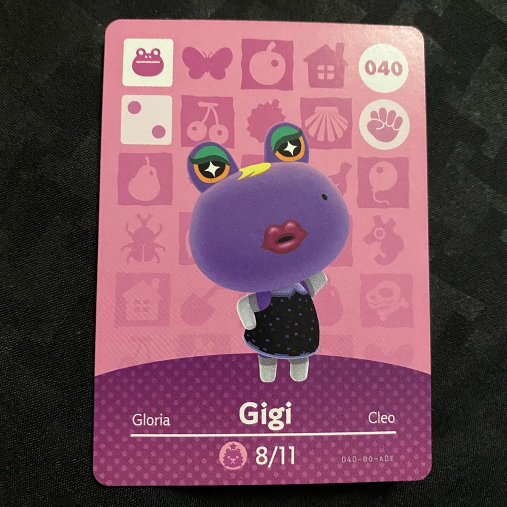 Gigi Animal Crossing Amiibo